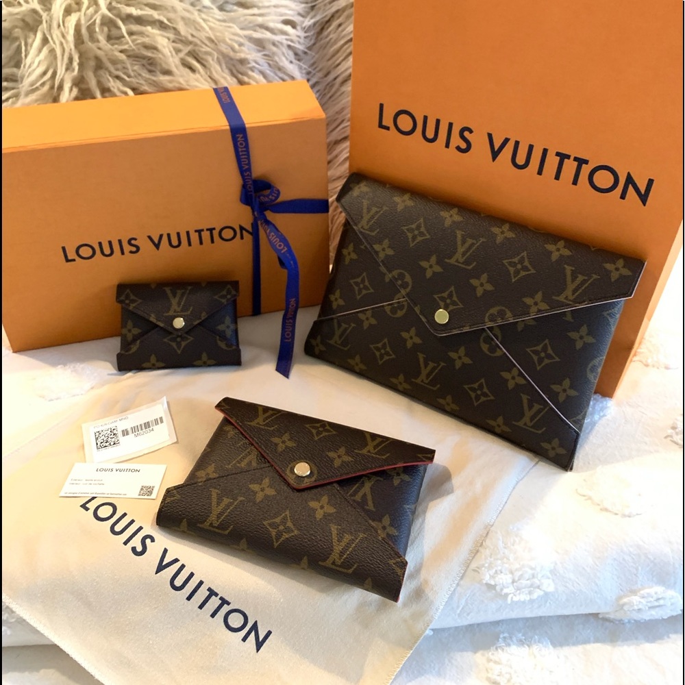 NEW Jan 29, 2022 LOUIS VUITTON KIRIGAMI Pochette Set of 3 Bags Inserts